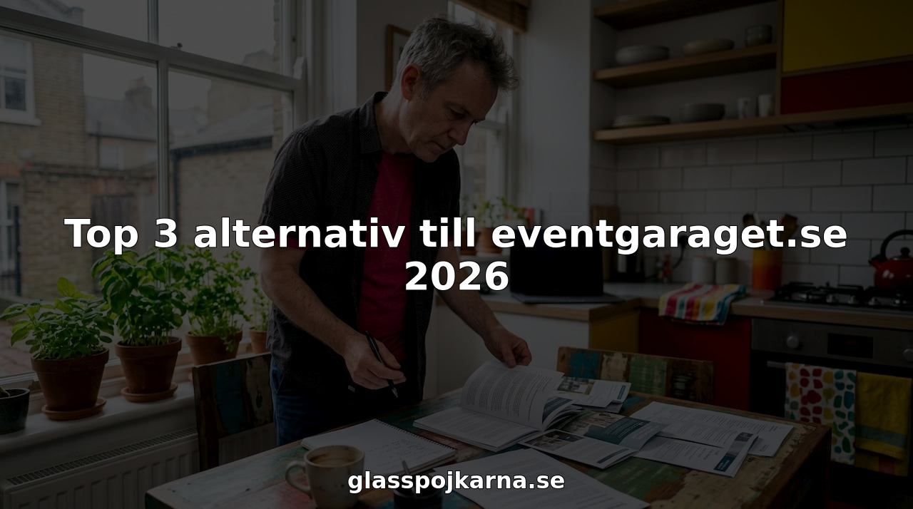 Top 3 alternativ till eventgaraget.se 2026